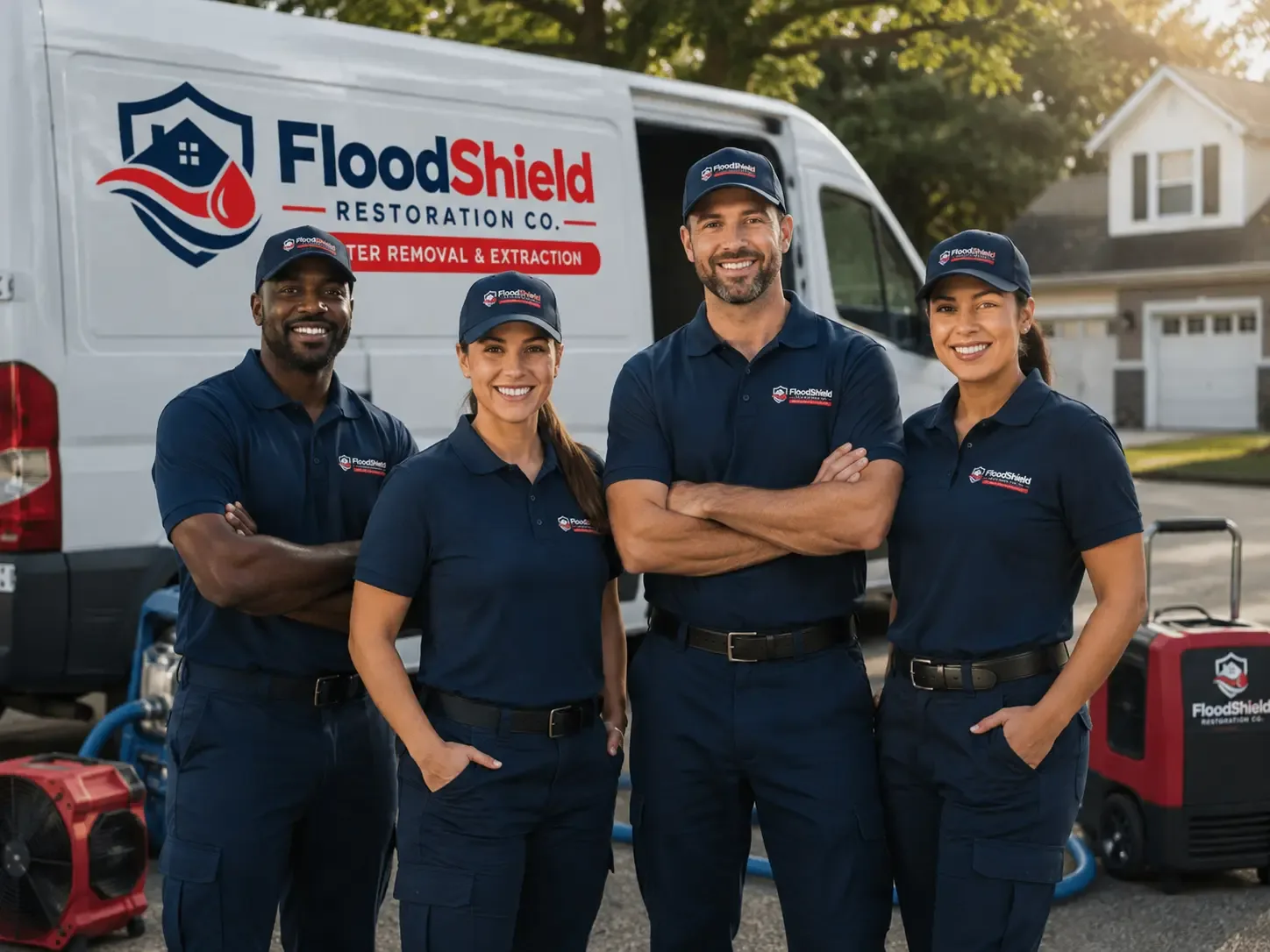 Flood Damage Restoration company in Blakeslee, OH